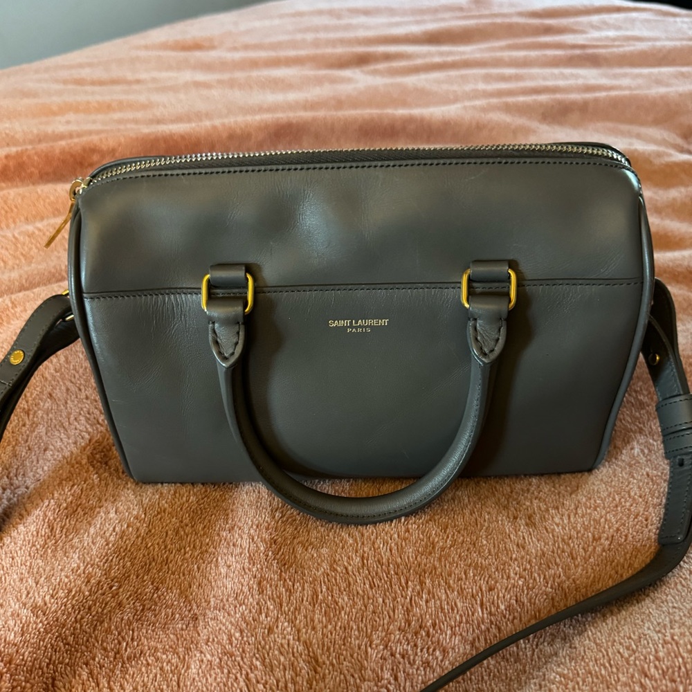 Authentic Saint Laurent Classic Mini Duffle